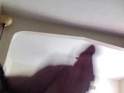 Stroking my cock (side profile) 8/16