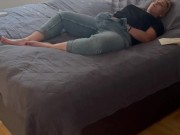 Self-satisfaction satisfyer after work just time for me I want you but I will get it myself 4/16