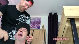 Deepthroat Training Until Gagging