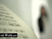 The music lesson turns into a super sexy trio 15/16