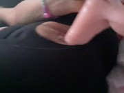 Teen streching tight pussy with massive creampie 7/16