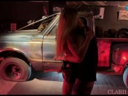 Rubia PETITE argentina, es follada DURO por el PELACONBARBA, y hace SQUIRT. Ft.CLARII QUINN 4/16