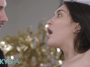 KINKY SPA - Kinky Jane Wilde Has Her Hot Ass And Pussy Licked By her Boss Before Taking His Big Dick 8/16