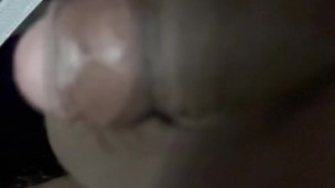 Uncut pre-masturbation dick