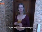 Horny neighbor saved me from a headache with her pussy! 1/16