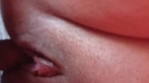 Tattooed guy fucks my big clit pussy