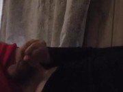 Morning wake and jerk (if i get 50 likes ill do the next one nude and with my face) 8/16