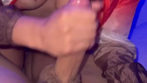 Extraña de la calle me hace un HAWK TUAH y me termino viniendo en su boca