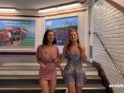 Ersties - Two Hot Babes Walk The Town Looking For a Place To Have Sex 6/16