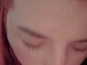 Deep throat blowjob 8/16