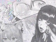 she showed her lover's new underwear while her husband was not at home and got a mouthful of sperm 14/16