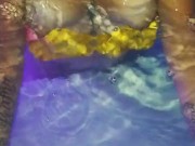 Haciendo oral en la piscina 8/16