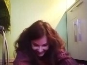 Challange Pussy Show # Three Egs into my shaved pyssy