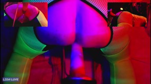 Glow In The Dark Mulitple Squirting Orgasms