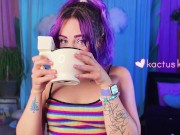 pee countdown + cleavage tease (teaser) 5/16