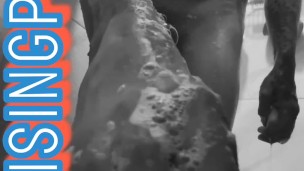 stud playing with his dick in shower (full video Onlyfans)