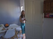 Poor Latina maid is fucked in the ass by her boss 1/16