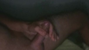 Boy masturbates at home