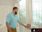 Cute Blonde Babysitter Gets Banged By Her Boss 1/16