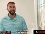 Cute Blonde Babysitter Gets Banged By Her Boss 2/16