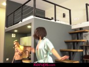 Tattooed Russian Teen Kaya Finch Rides Hard Cock 3/16