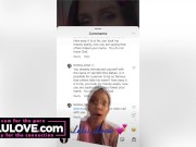 Big boobs babe flashing upskirt pussy & big tits dirty talk, halloween party costume, new bikinis, behind scenes - Lelu Love 7/16