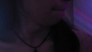 Succubus trans girl riding her girlfriend's dick