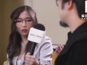 Modelmedia Asia - Sexy newswoman trades her body for a job 10/16