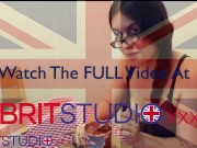 Hot Teen Eats Icecream With 