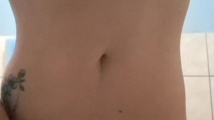 Fiddle after my bath