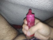 double cum with condom 14/16