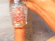 First i fuck a tight pussy then my new toy!!!🤤😍😍 6/16