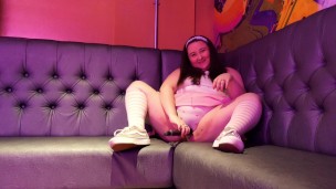Upskirt BBW Panty Knickers Flash – Tilly D