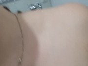 Tocandome en el baño a escondidas de mi marido 2/16