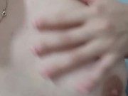 Tocandome en el baño a escondidas de mi marido 3/16