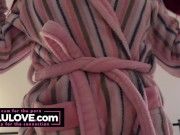 Big boobs babe sucking YOUR cock & riding reverse cowgirl & asian cowgirl grinding & moaning creampie squirting - Lelu Love 2/16