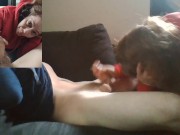 Heather Kane Looks at Disappointing Cock while Milking! 15/16