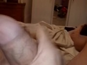 Fiumi di sborra e piscio immaginando di chiavare piedi e culo 2/16