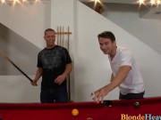 Threesome Starring a Big Boobs Blonde Sweetheart 2/16