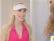 Kay Lovely Scores a Hole in One on Golf Coach's Cock With Creampie - S1:E10 1/16