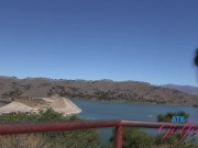 Public blowjob from Serena Hill POV outdoor fun and vacation footagejame 6/16