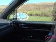 Public blowjob from Serena Hill POV outdoor fun and vacation footagejame