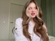 Your nurse stepsis will teach you how to make EVERY GIRL CUM! Showing on herself and sexdoll Tantaly 1/16