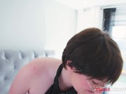 Teen with Huge Tits Fucked Hard by a Fat Guy 6/16