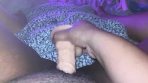 19 year old creams on her toy/ onlyfans @h20destiny1