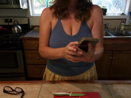 A Hot Milf Stepmom gets a lesson in cards and gives her stepson a lesson in sex.