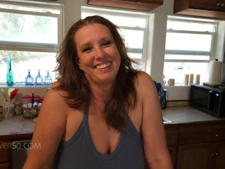 A Hot Milf Stepmom gets a lesson in cards and gives her stepson a lesson in sex.