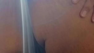 Stripping Outside and Spreading my Cheeks in the Sun