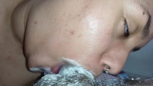 suck roll it from back to front the creampie hit the palate of my throat how delicious🫦🥛🍆😋🤤🥛🥛