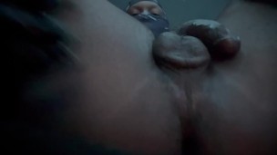 DL stroking BBC while making his hole wink